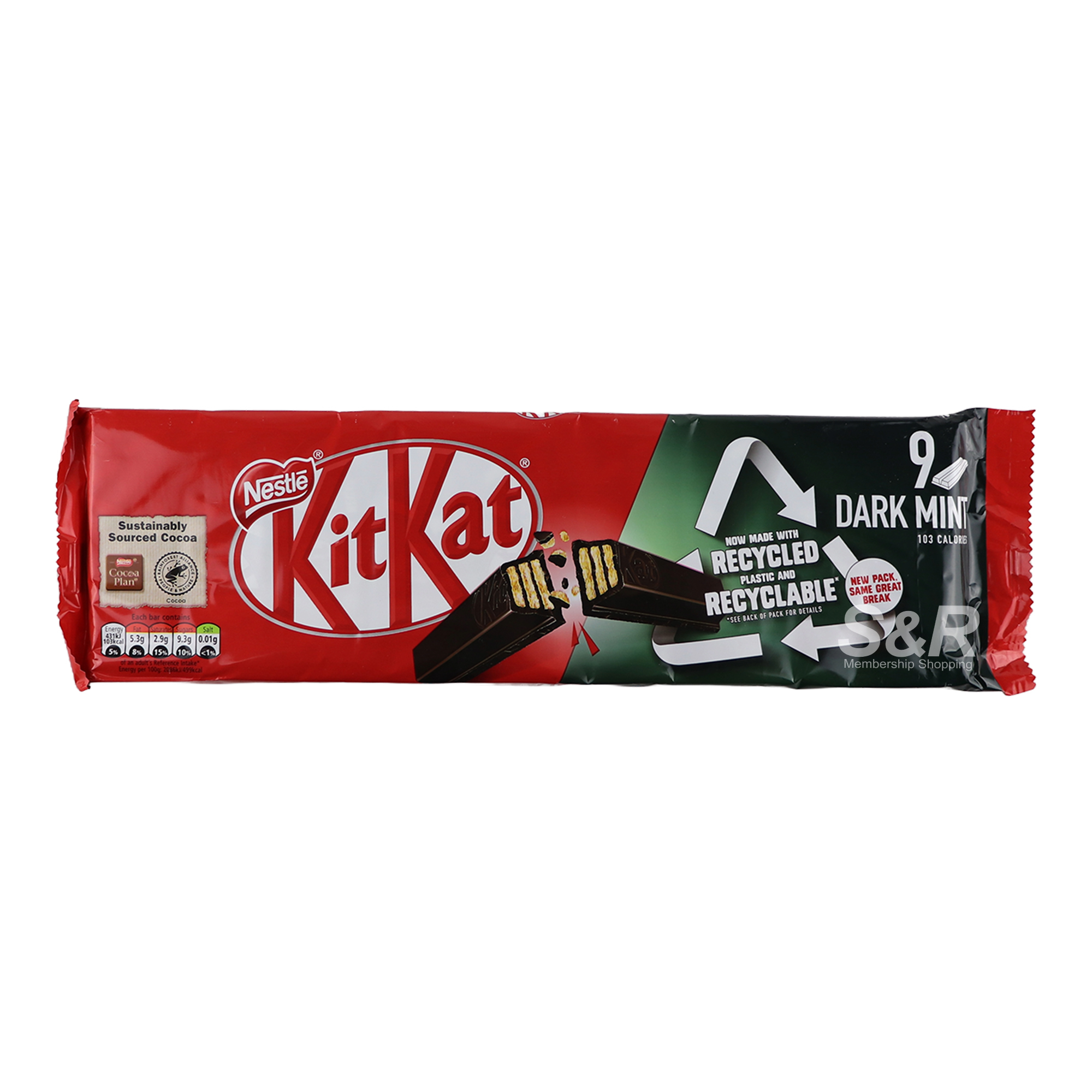 Kit Kat Dark Mint 186.3g Kit Kat Dark Mint 186.3g